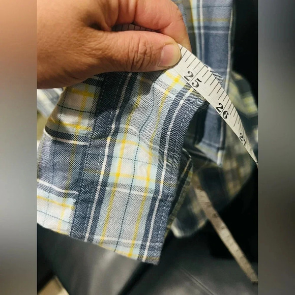 Original Penguin Men's Standard Plaid Long Sleeve Button-Down Shirt , XL - Picture 11 of 14